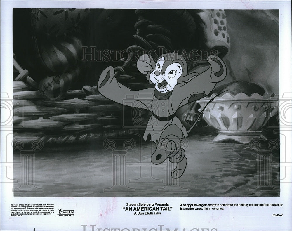 1988 Press Photo An American Tail Fievel Goes West- Historic Images