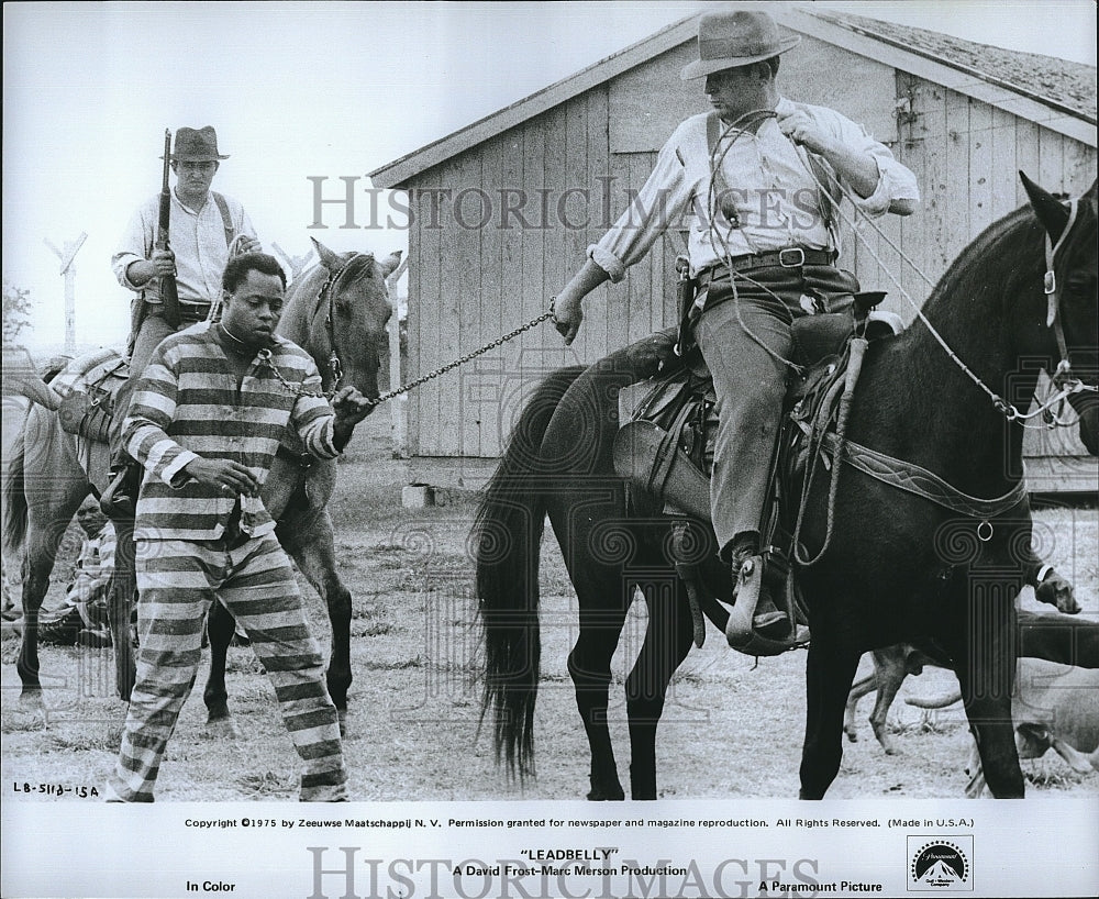 1975 Press Photo Roger E Mosley Stars In &quot;Leadbelly&quot;- Historic Images