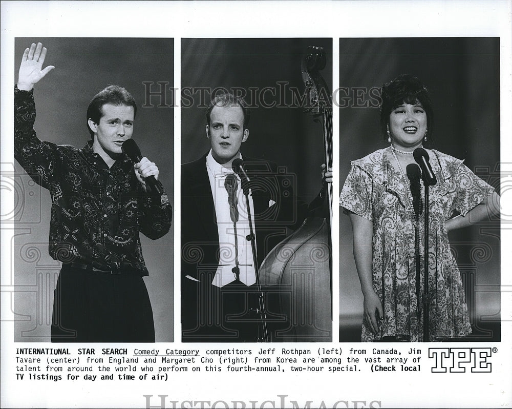 1983 Press Photo Ed McMahon Hosts &quot;International Star Search&quot;- Historic Images