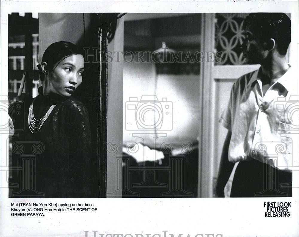 1994 Press Photo Actress Tran Nu Yen-Khe &quot;The Scent of Green Papaya&quot;- Historic Images