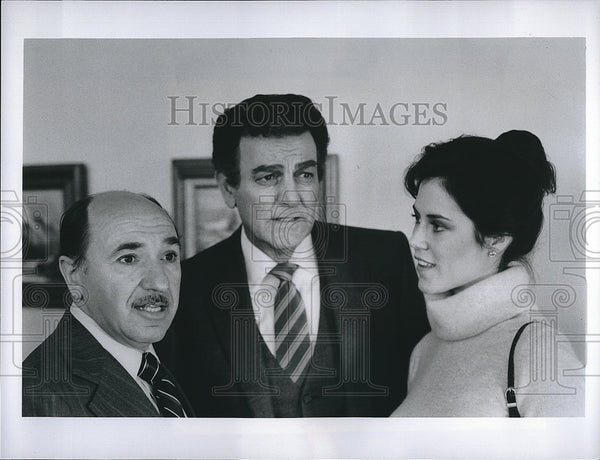 Press Photo Mike Connors Carol Potter Wil Albert Serpent in the Garden ...