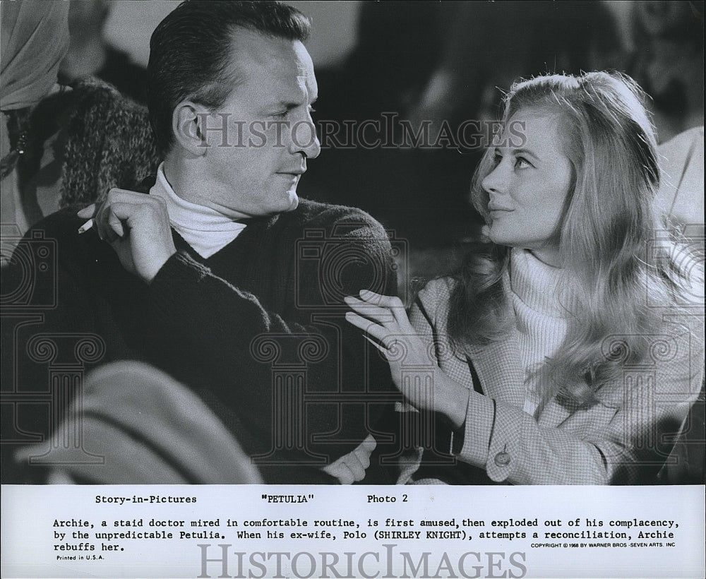 1968 Press Photo &quot;Petulia&quot; starring Shirley Knight,- Historic Images