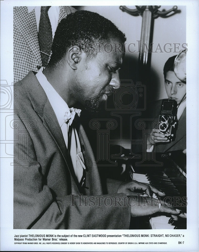 1988 Press Photo Scene From &quot;Thelonious Monk Straight No Chaser&quot;- Historic Images