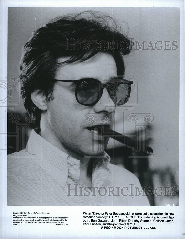 1981 Press Photo Scene from &quot;They All Laughed&quot;- Historic Images