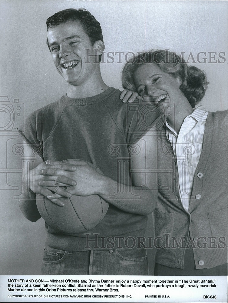 1979 Press Photo &quot;The Great Santini&quot; Michael O&#39;Keefe &amp; Blythe Danner- Historic Images