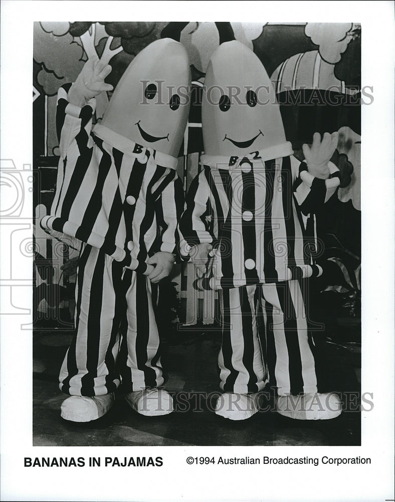 1994 Press Photo Scene From &quot;Bananas In Pajamas&quot;- Historic Images