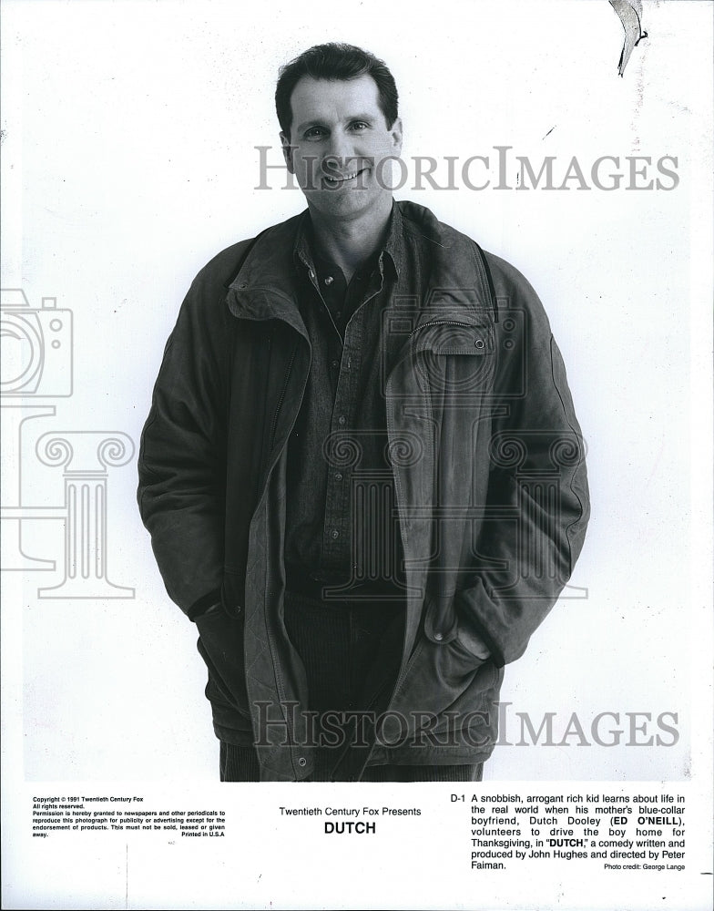 1991 Press Photo &quot;Dutch&quot; starring  Ed O&#39;Neill- Historic Images