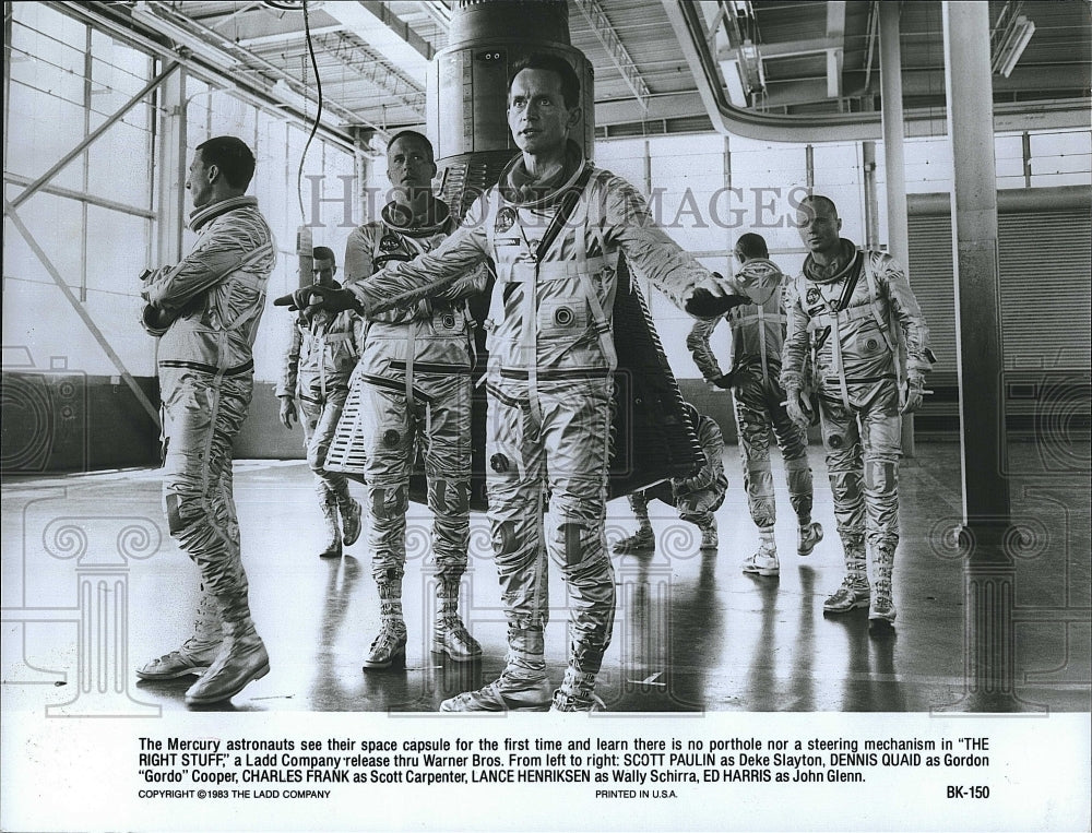 1983 Press Photo Scene from Film &quot;The Right Stuff&quot;- Historic Images