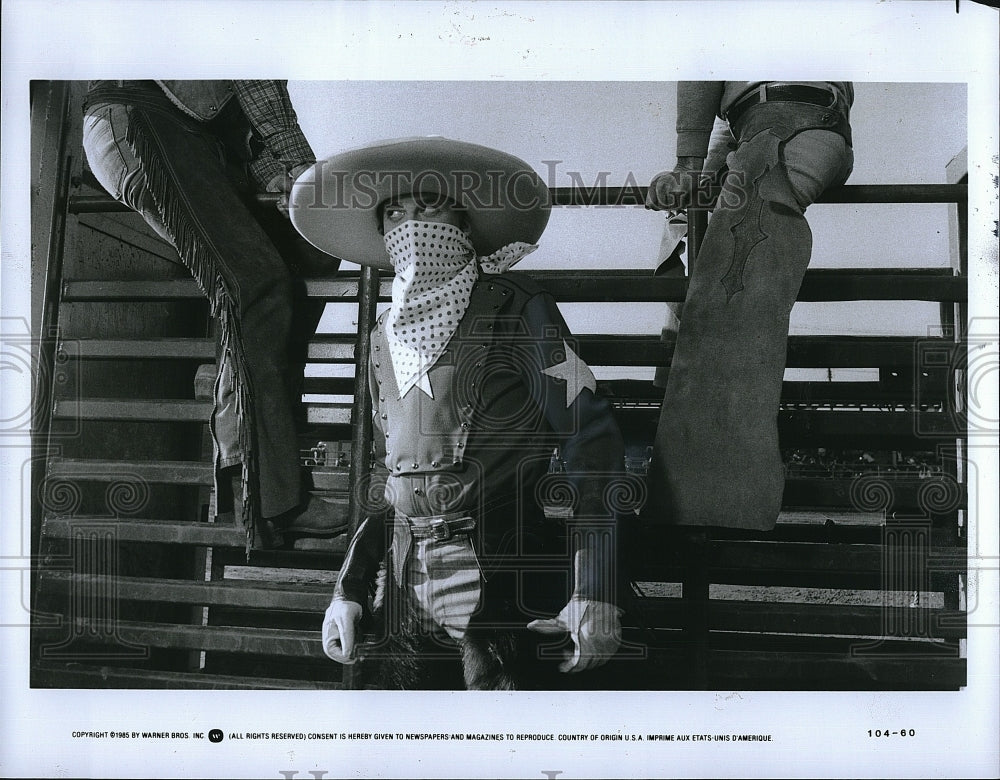 1985 Press Photo PeeWee in &quot;PeeWee&#39;s Big Adventure&quot;- Historic Images