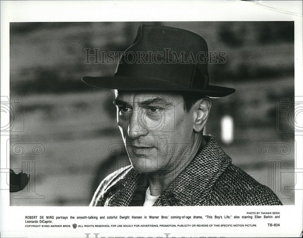 1993 Press Photo Robert De Niro stars in &quot;This Boy&#39;s Life&quot;- Historic Images