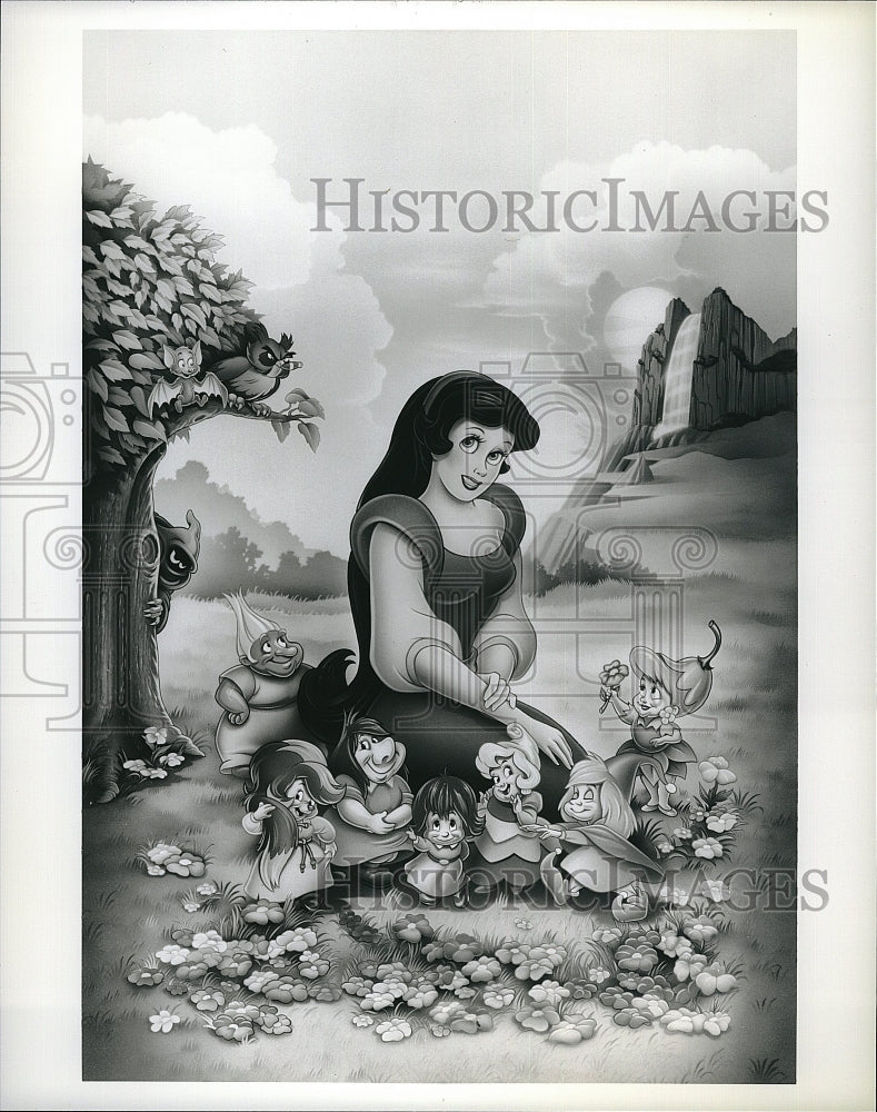 Press Photo "Happy Ever After" Cartoon.- Historic Images