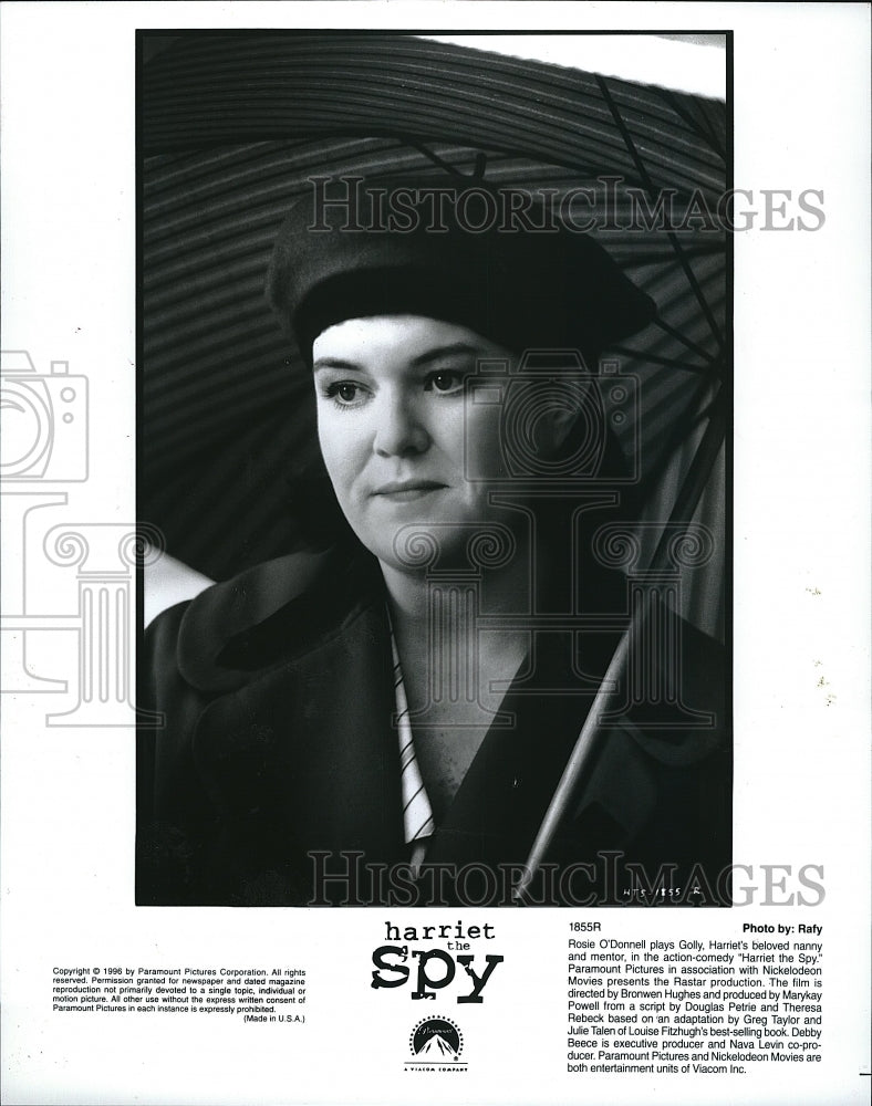 1996 Press Photo Rosie O&#39;Donnell played as Golly in &quot;Harriet the Spy&quot;.- Historic Images