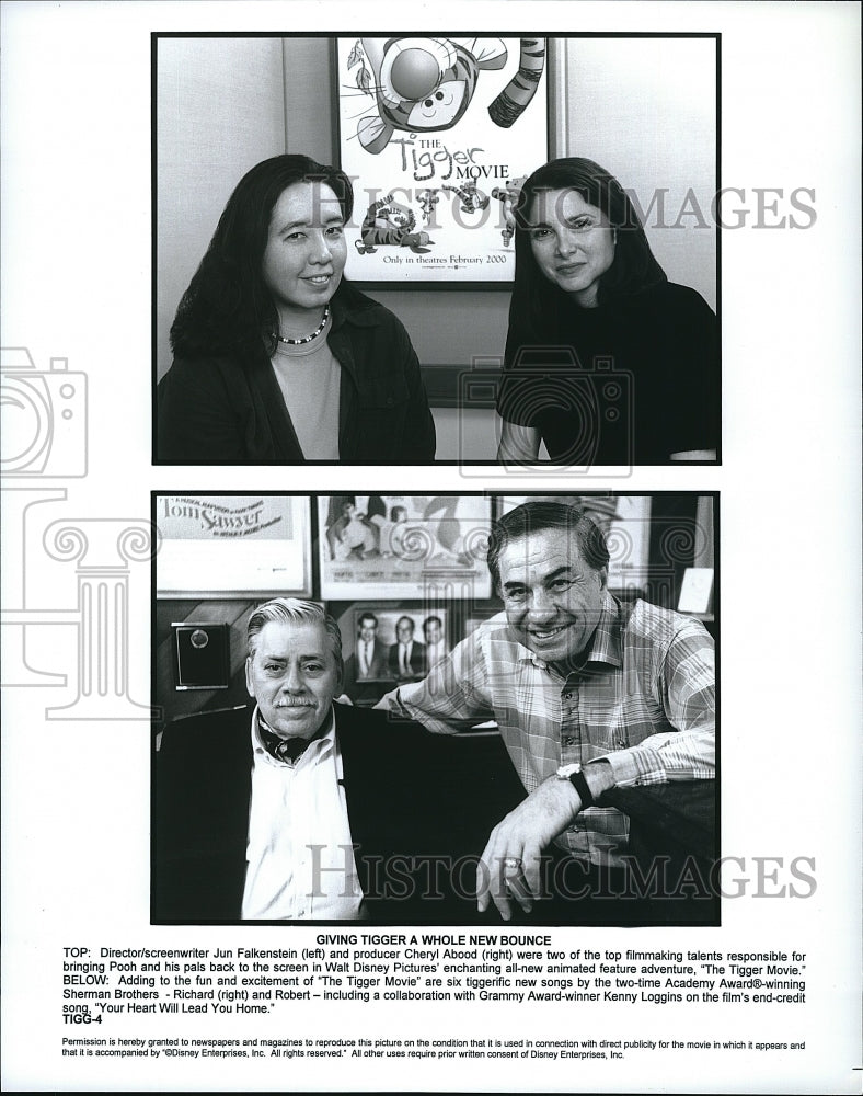 Press Photo Director/Screenwriter Jun Falkenstein &amp; Producer Cheryl Abood - Historic Images