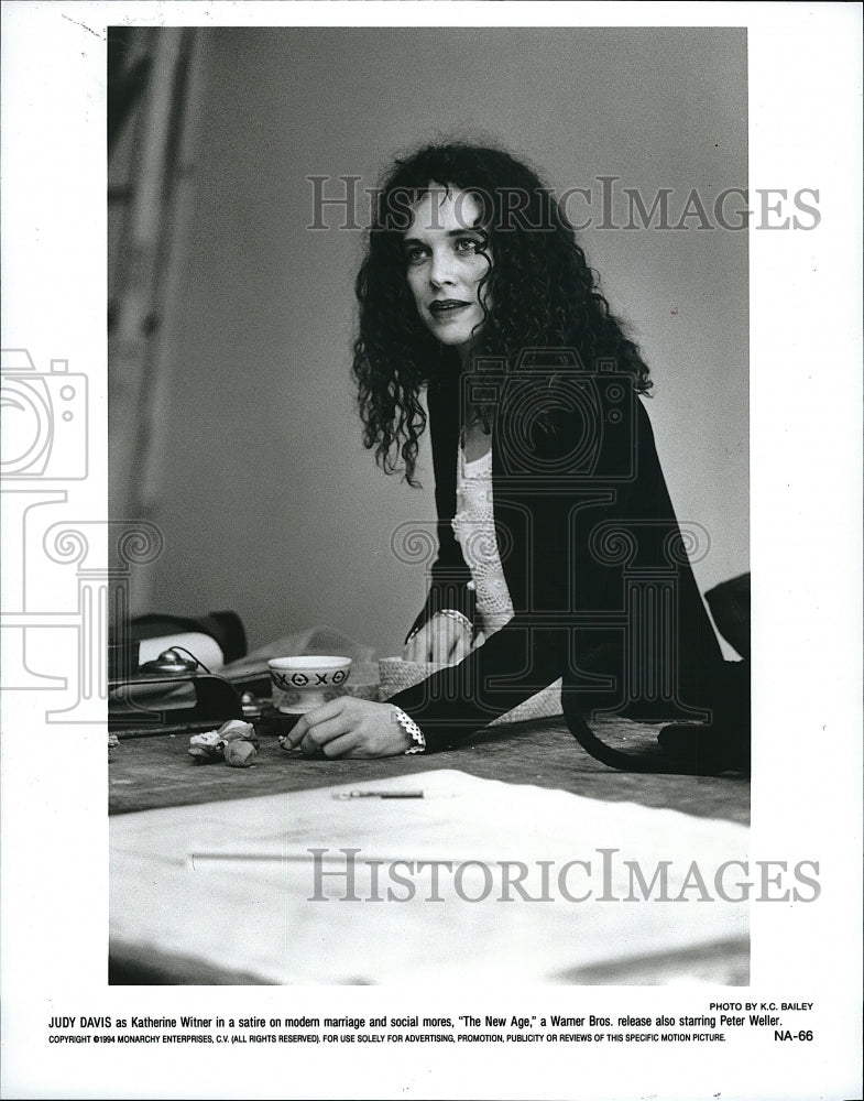 1994 Press Photo Judy Davis stars in &quot;The New Age&quot;  - Historic Images