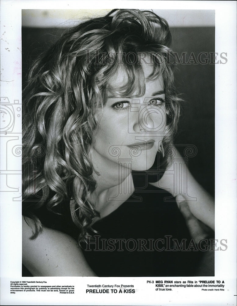 1992 Press Photo Prelude To A Kiss Meg Ryan Character Portrait- Historic Images