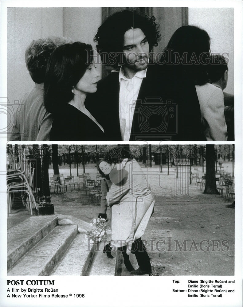 1998 Press Photo Post Coitum Brigitte Rouan Boris Terral- Historic Images