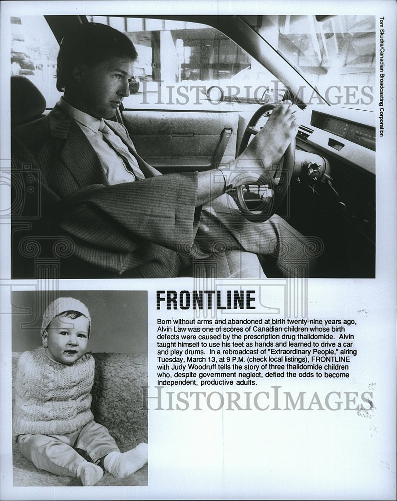 Press Photo Documentary Frontline Judy Woodruff Extraordinary People- Historic Images