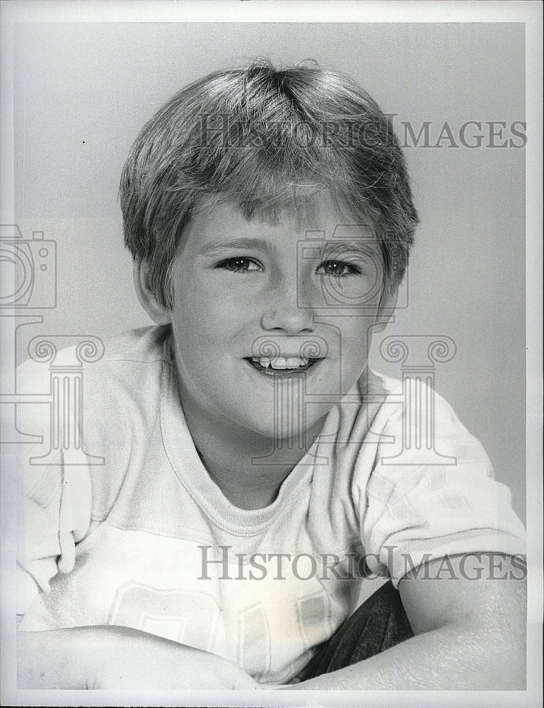 1980 Press Photo Actor Christian Jacobs in &quot;Gloria&quot;- Historic Images