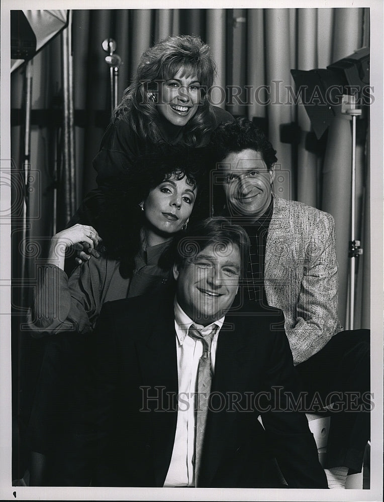 1988 Press Photo Cast Of &quot;George Schlatter&#39;s Funny People&quot;- Historic Images