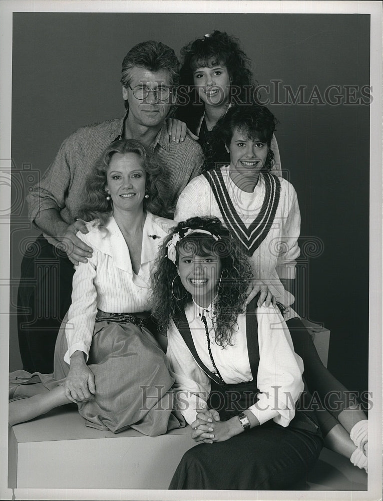 1989 Press Photo Parent Trap III Hayley Mills Barry Bostwick- Historic Images