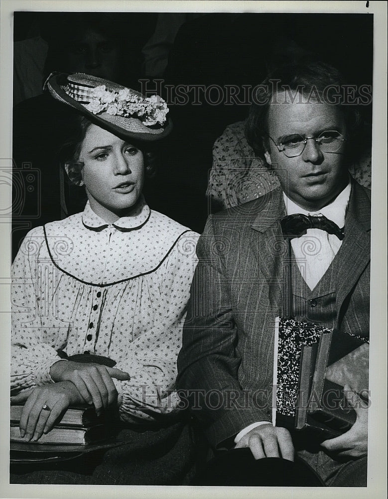 1981 Press Photo Melissa Gilbert in Little House On The Prairie- Historic Images