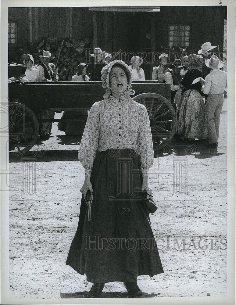 1982 Press Photo Actress, Producer Melissa Gilbert, Little House A New Beginning- Historic Images