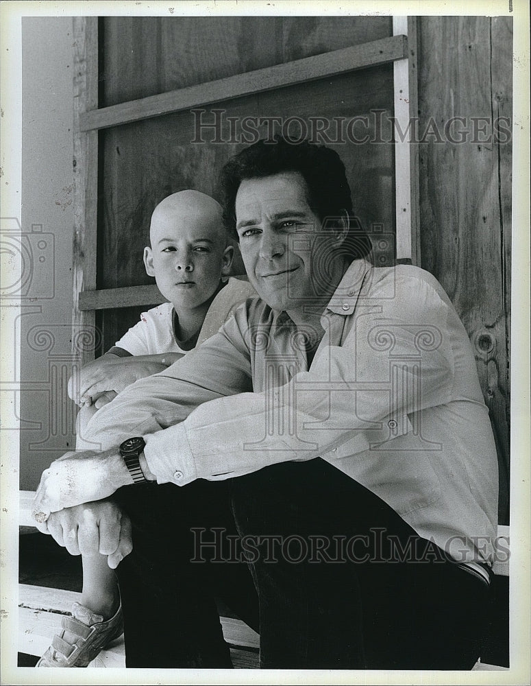 1985 Press Photo &quot;A Song for Jason&quot; Barry Williams, Joshua Miller- Historic Images