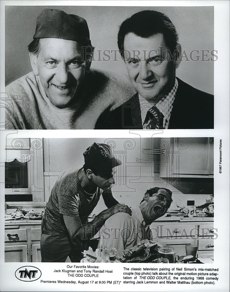 1968 Press Photo &quot;Yhe Odd Couple&quot; Jack Klugman, Tony Randall,Lemmon,Matthau- Historic Images