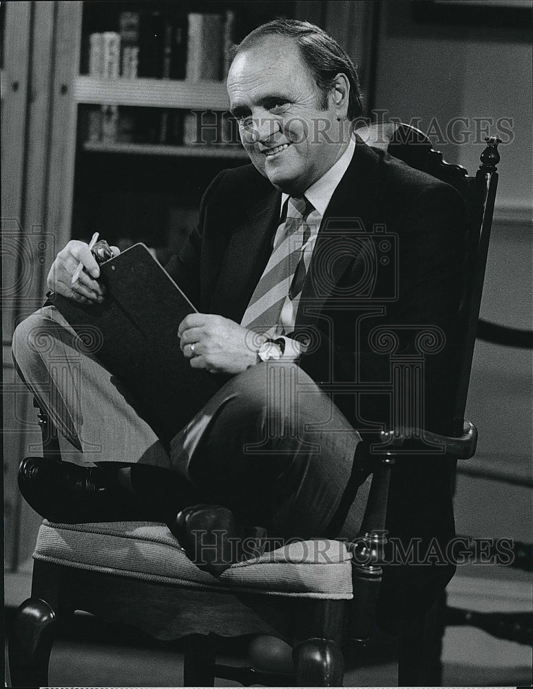 1987 Press Photo &quot;Newhart&quot; Bob Newhart stars- Historic Images