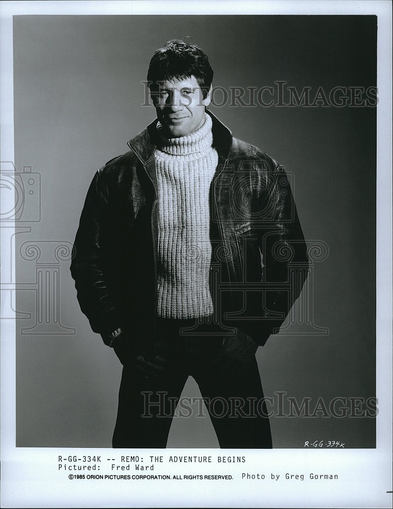 1985 Press Photo Fred Ward Stars in &quot;Remo: The Adventure Begins&quot;- Historic Images