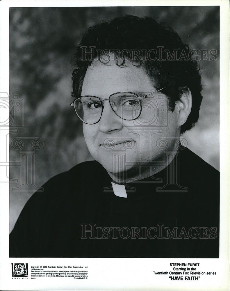 1989 Press Photo &quot;Have Faith&quot; starring Stephen Furst- Historic Images