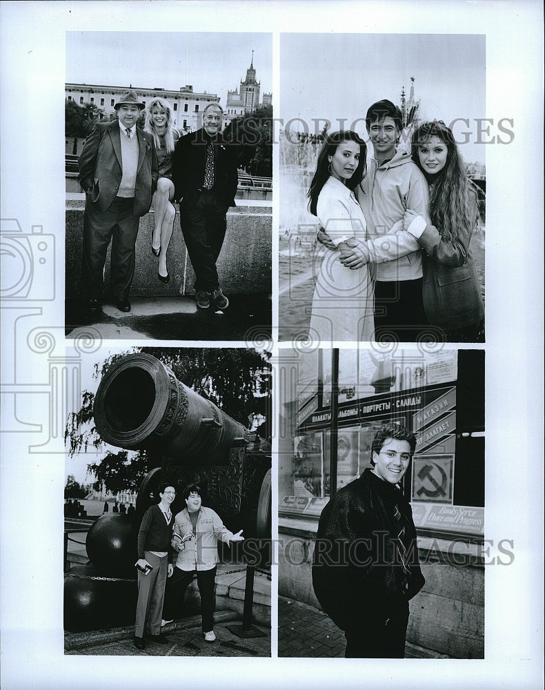 1986 Press Photo Scenes from Television Show &quot;Head of the Class&quot;- Historic Images