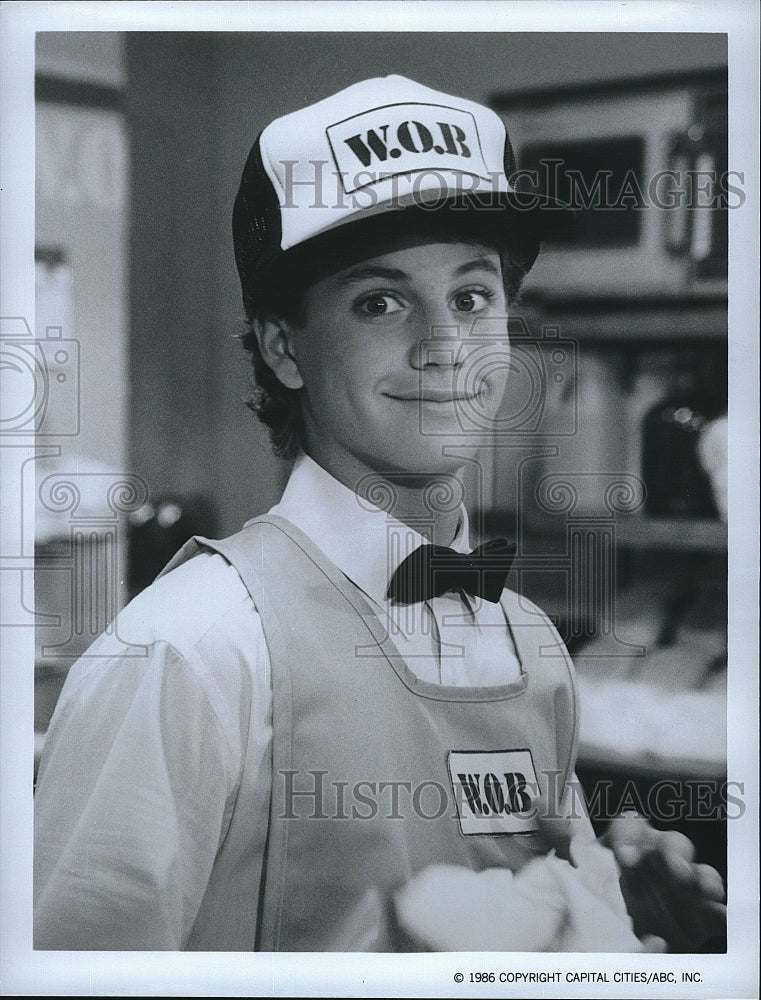 1986 Press Photo Growing Pains Television Series Actor Kirk Cameron- Historic Images