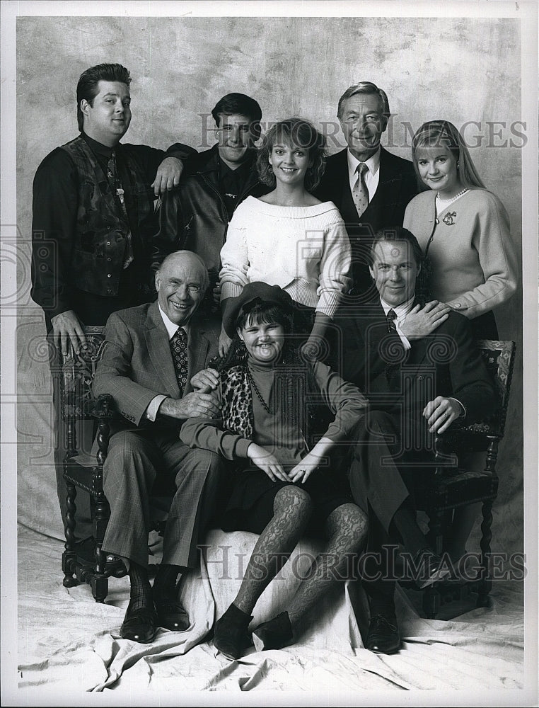 1989 Press Photo Joel Murray Andrew Lauer Pamela Reed JohnNeville Sara Rue- Historic Images