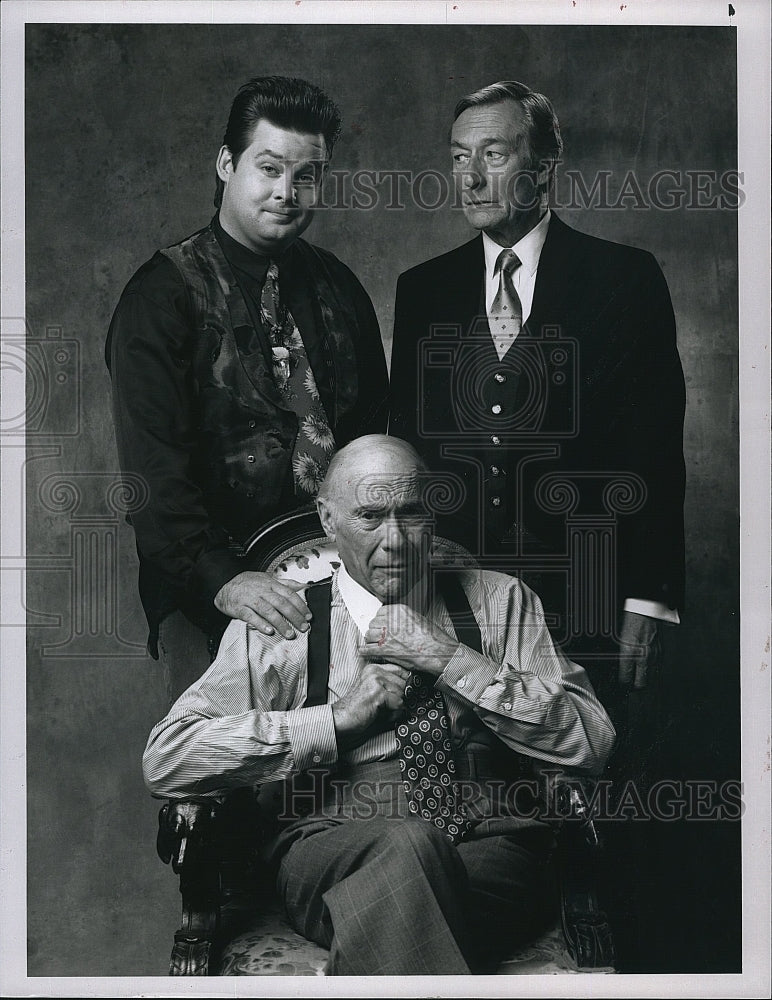 1989 Press Photo Joel Murray, John Neville, John Randolph &quot;Grand&quot;- Historic Images