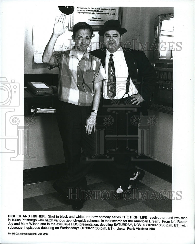 1994 Press Photo &quot;The High Life&quot; Robert  Joy , Mark Wilson- Historic Images