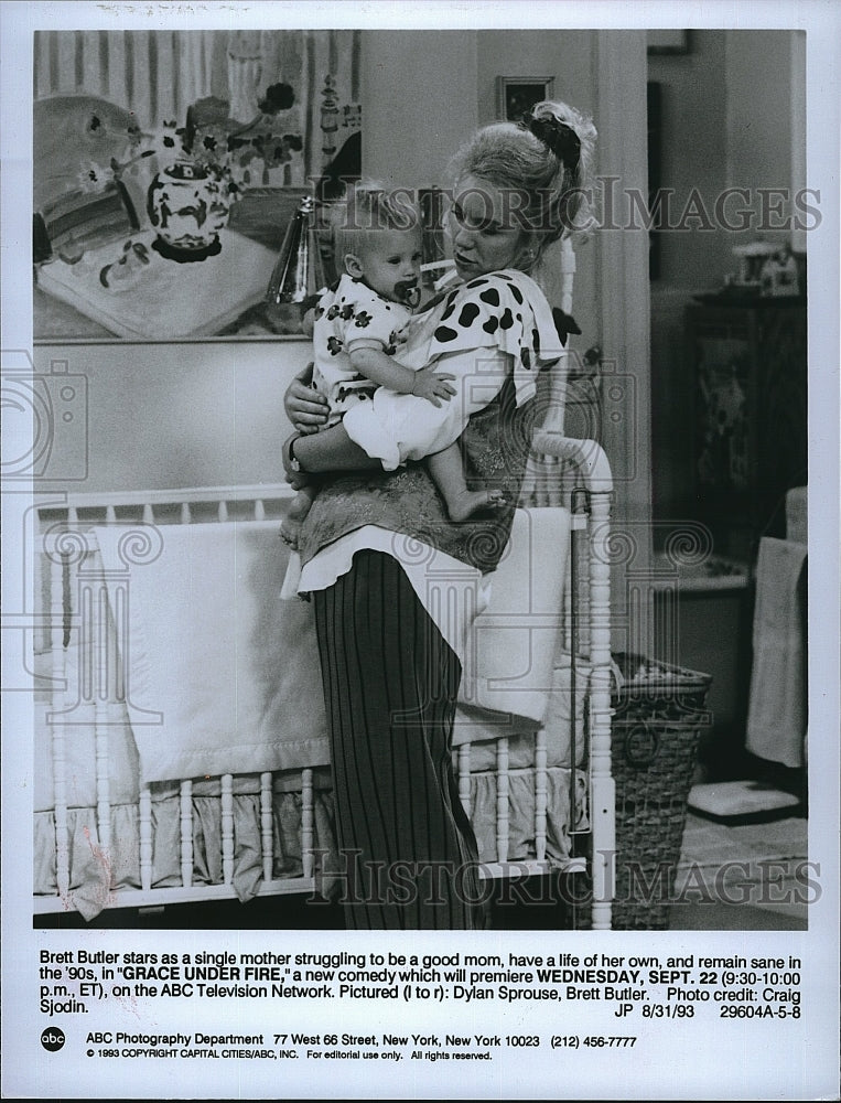 1994 Press Photo Brett Butler in &quot;Grace Under Fire&quot;- Historic Images