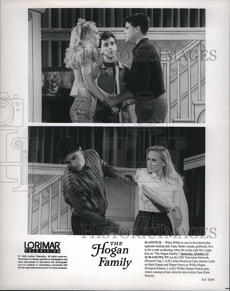 1990 Press Photo Scenes from 
The Hogan Family&quot;- Historic Images