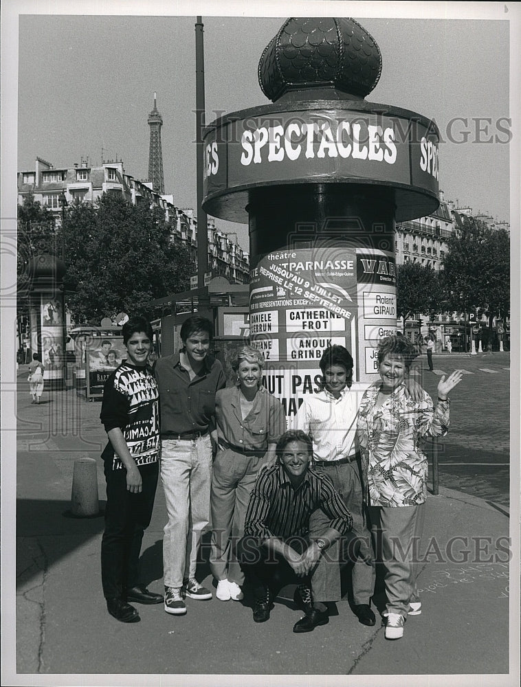 1989 Press Photo Danny Ponce and Jason Bateman in &quot;The Hogan Family&quot;- Historic Images