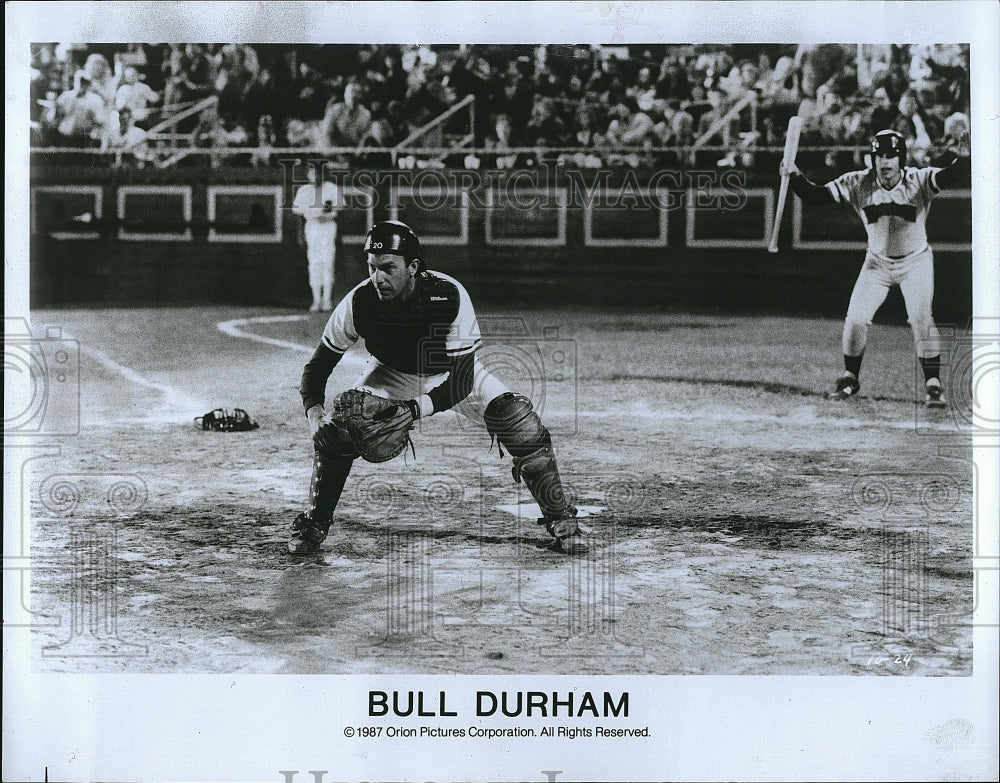 1987 Press Photo Kevin Costner &quot;Bull Durham&quot;- Historic Images