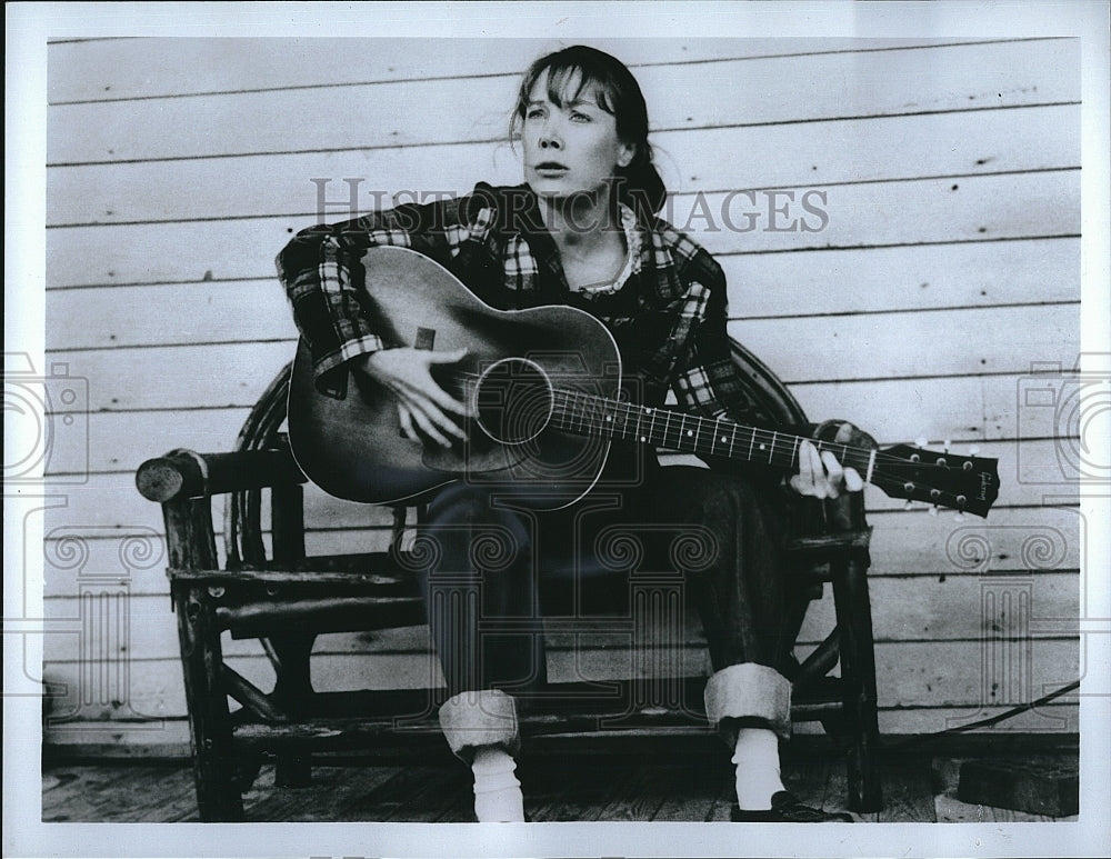 1980 Press Photo Sissy Spacek stars in the fil &quot;Coal Miner&#39;s Daughter&quot;- Historic Images