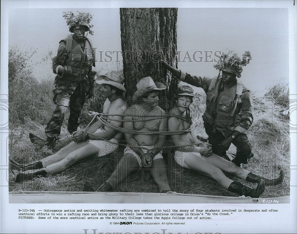 1984 Press Photo A scene from &quot;Up the Creek&quot;- Historic Images