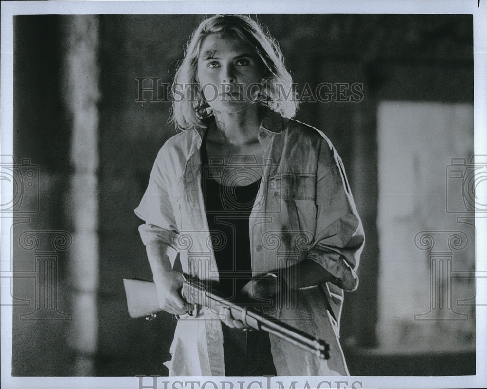 1986 Press Photo Denise Crosby &quot;Eliminators&quot;- Historic Images