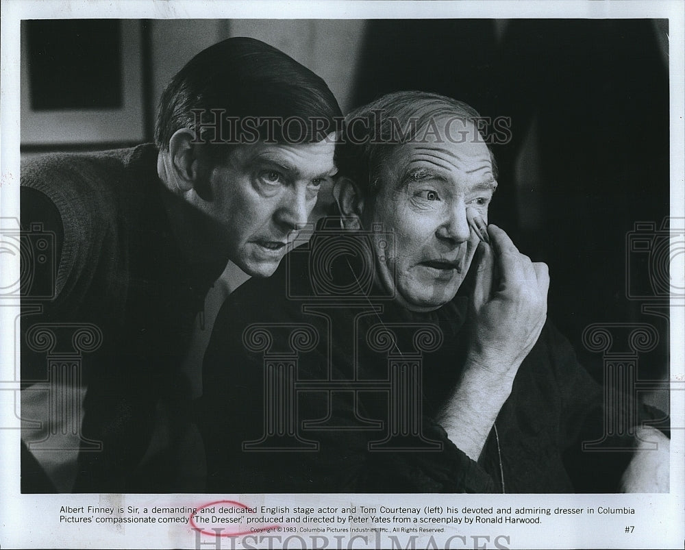 1983 Press Photo The Dresser Movie Tom Courenay- Historic Images