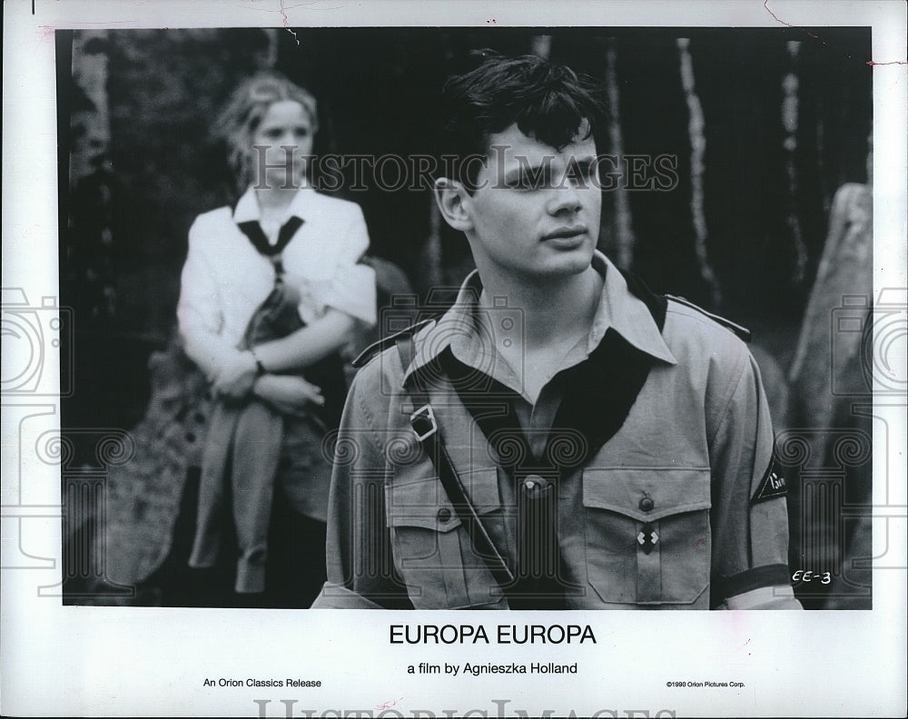 1990 Press Photo Actor Marco Hofschneider in &quot;Europa, Europa&quot;- Historic Images