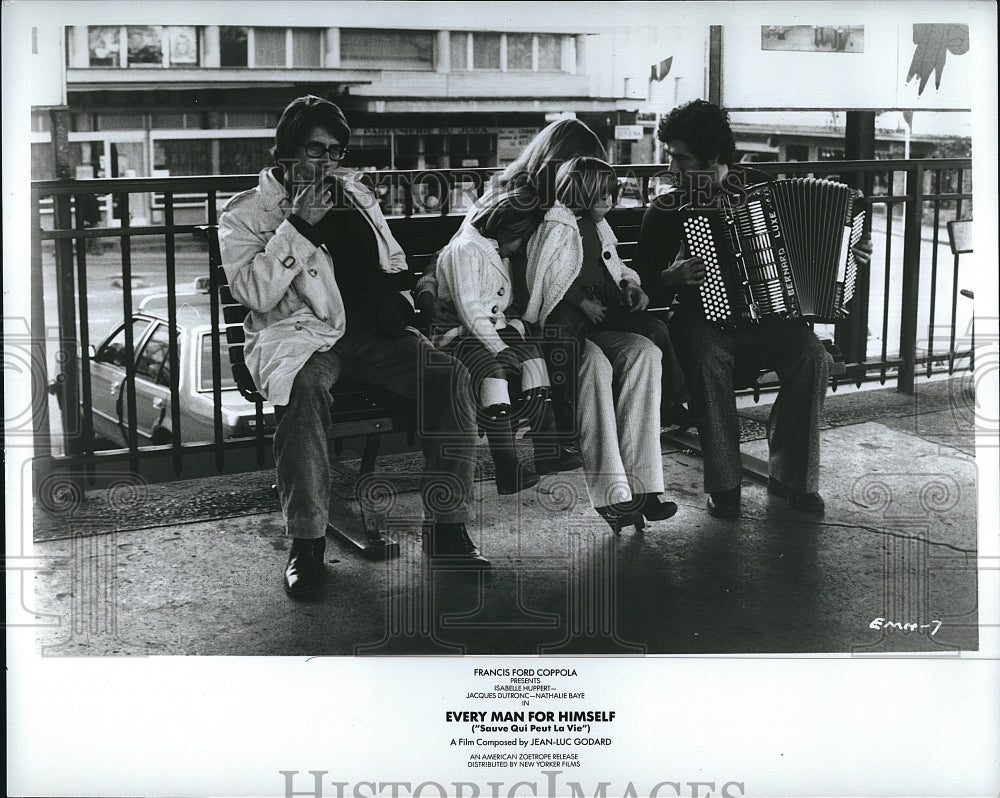 1980 Press Photo Scene from a French film &quot;Every Man for Himself&quot;.- Historic Images