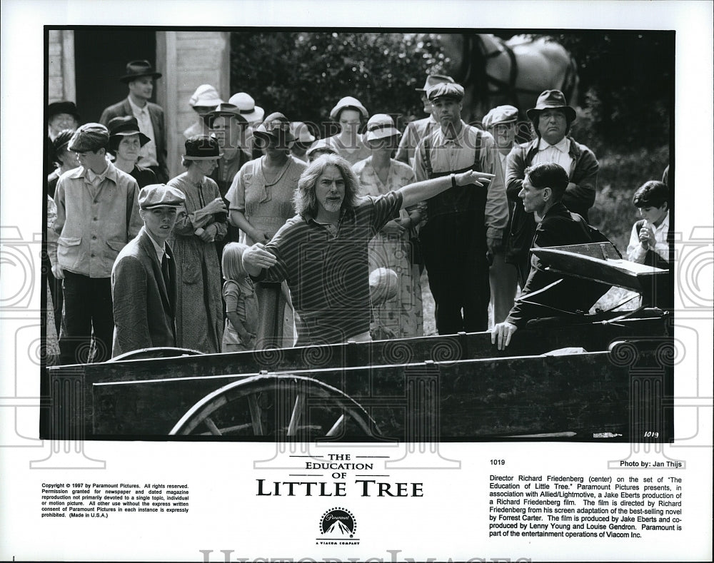 1997 Press Photo Scene From Film &quot;The Education Of Little Tree&quot;- Historic Images