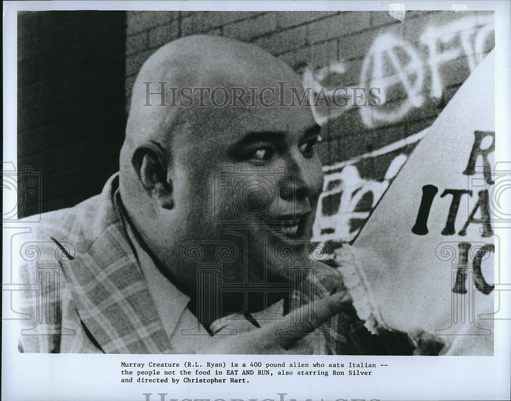 Press Photo Murray Creature Eat and Run Movie Actor - Historic Images