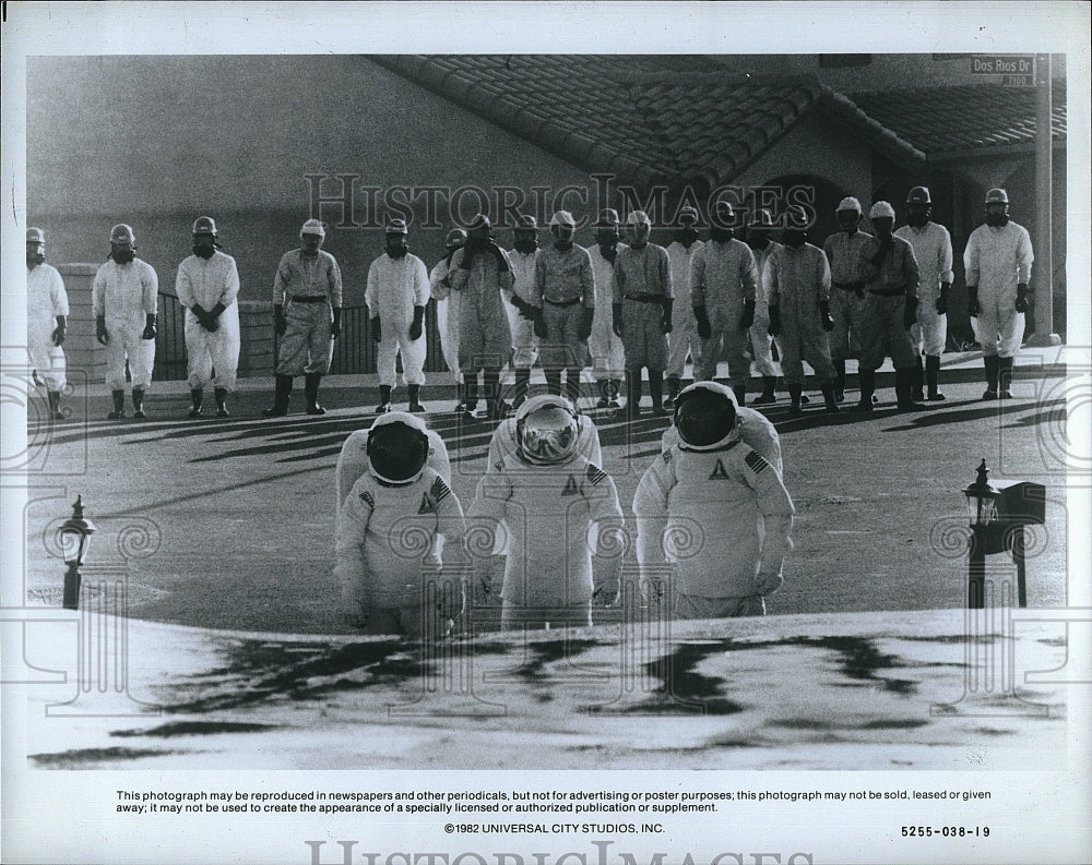 1982 Press Photo &quot;E.T. the Extra-Terrestrial&quot; starring Henry Thomas- Historic Images