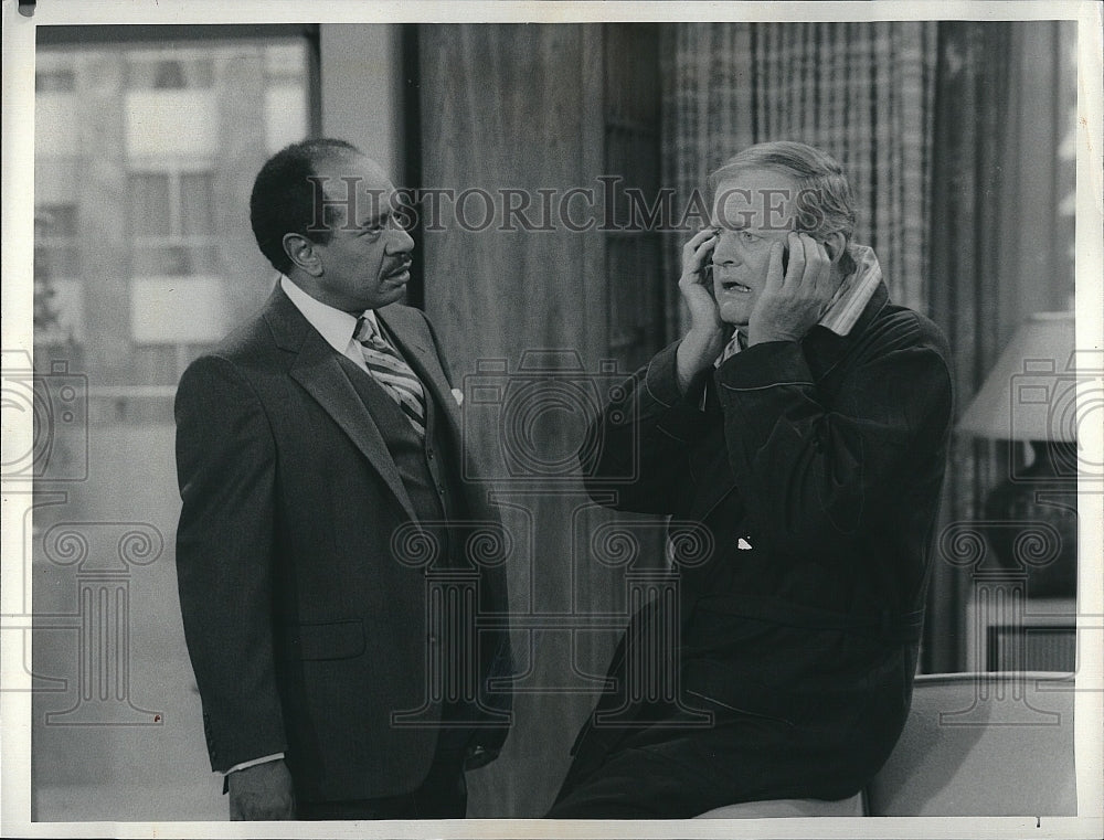 1975 Press Photo &quot;The Jeffersons&quot; Sherman Hemsley,Isabel Sanford- Historic Images